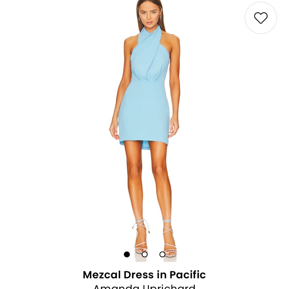 REVOLVE Blue Mini Dress Amanda Upirichard